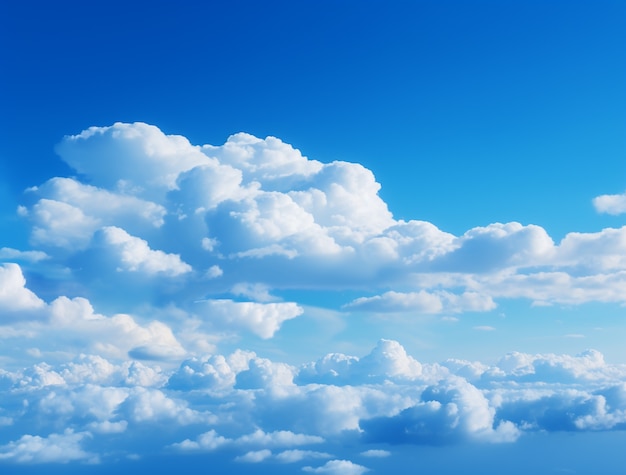 Photorealistic style clouds