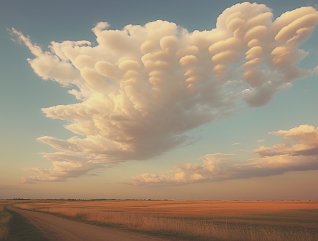 Photorealistic style clouds