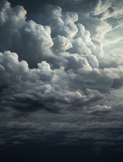 Photorealistic style clouds