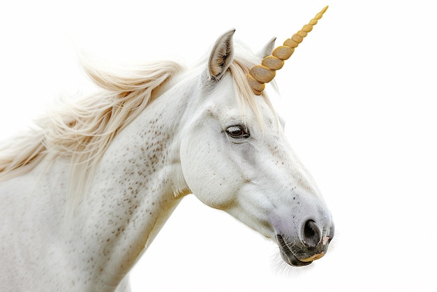 Photorealistic unicorn creature