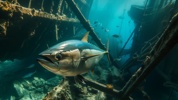 Free photo photorealistic wild tuna day celebration