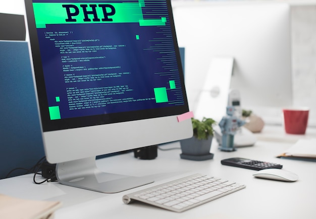 PHP Coding Computer CSS Data Digital Function Concept