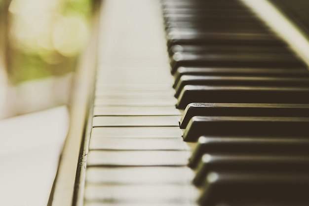 Free photo piano key