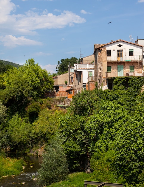 picturesque houses in Sant Joan les Fonts