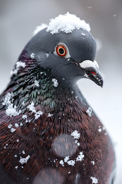 Pigeon in natural environment