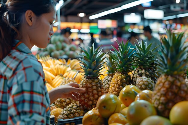 Pineapples ready for sale