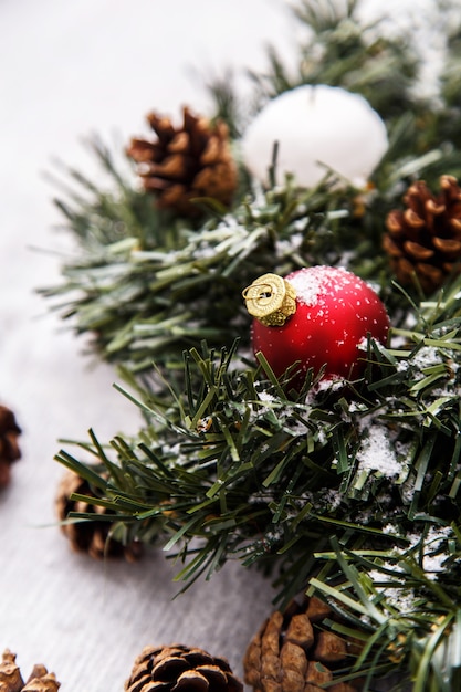 Free photo pinecones and fir