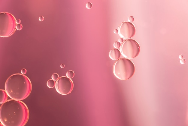 Free Photo pink abstract bubbles texture