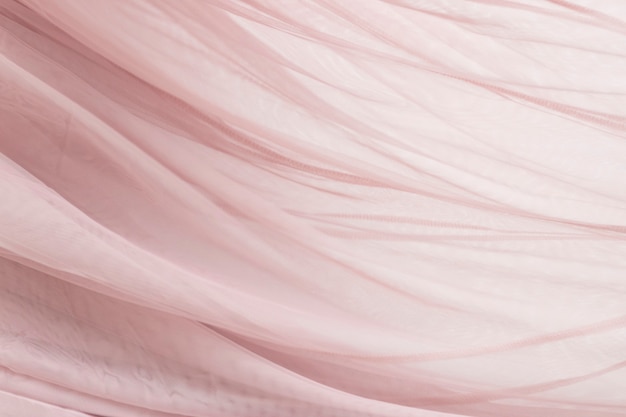 Pink chiffon fabric texture background