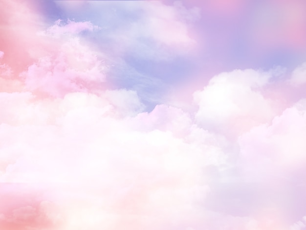 Free photo pink cloudy sky