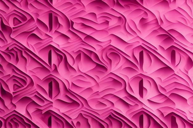 Pink paper with a heart pattern