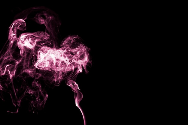 Free photo pink smoke background