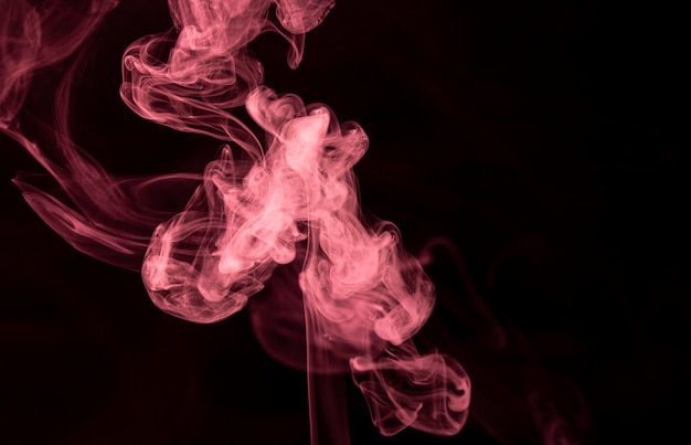 Free photo pink smoke background