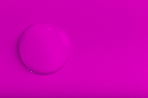 Pink water drop background