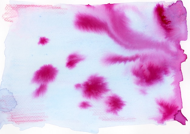 Free photo pink watercolor splash