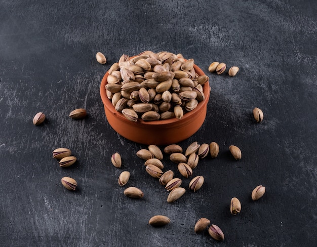 Pistachios in a bowl