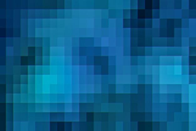 Free photo pixelated background with blue shades