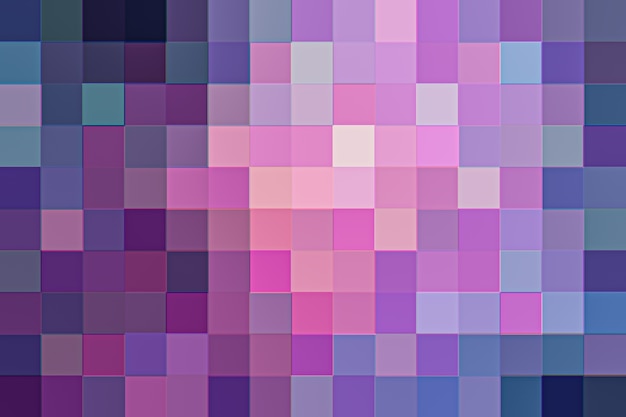 Free photo pixelated background with squares