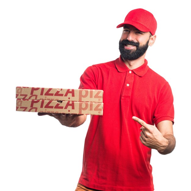 Pizza delivery man