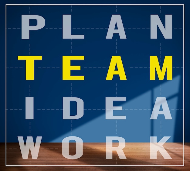 Plan Team Work Idea Support Collaboration Help Concept