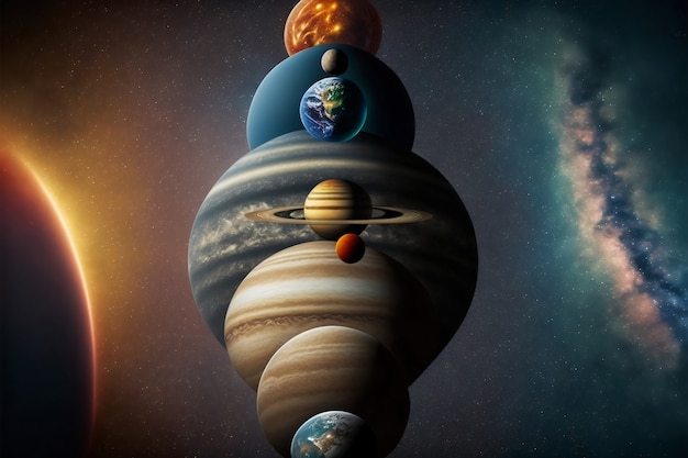 Planets of the solar system