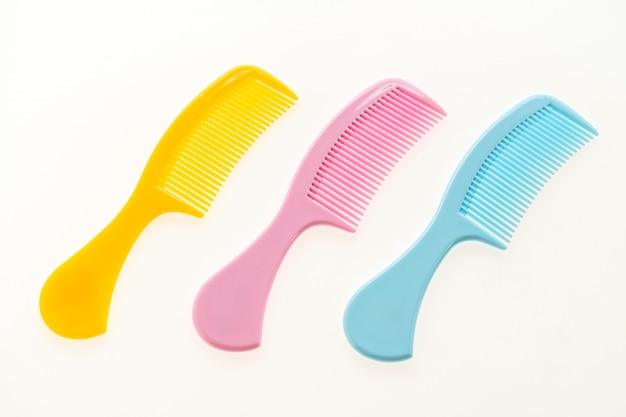 Free photo plastic hair comb