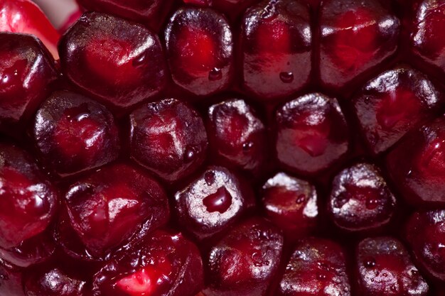 pomegranate grains background