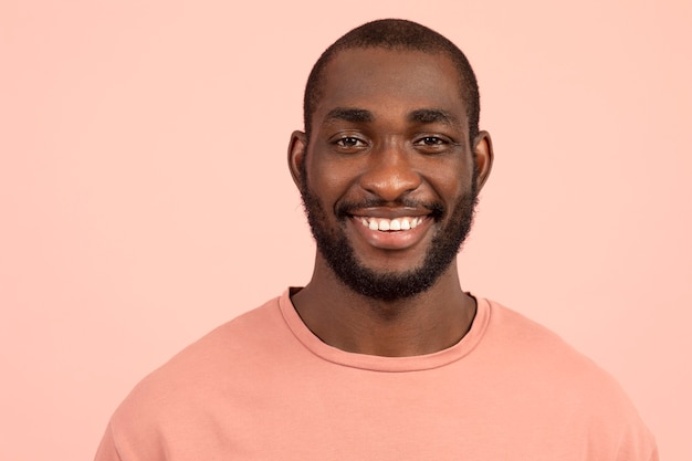 Portrait of african american man