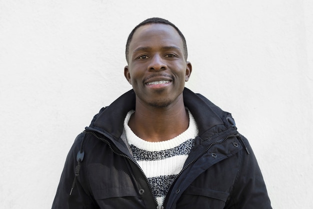 Free Photo portrait of afro american man