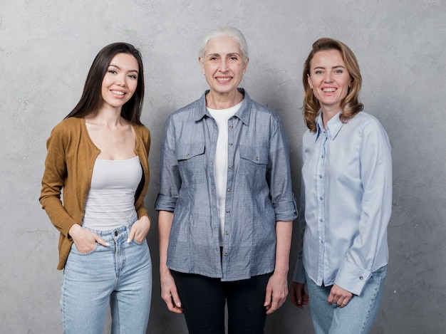 Portrait of beautiful women together