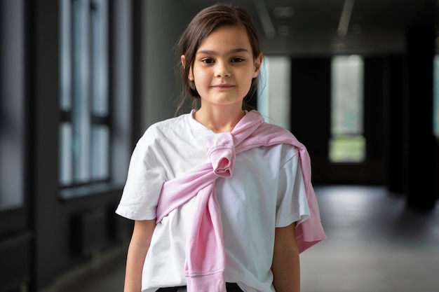 Free Photo portrait of child at school