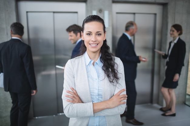 Portrait of a confident businesswoman