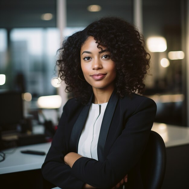 Portrait of elegant and professional businesswoman