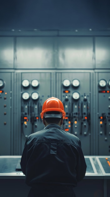 Portrait of engineer at the job site during work hours