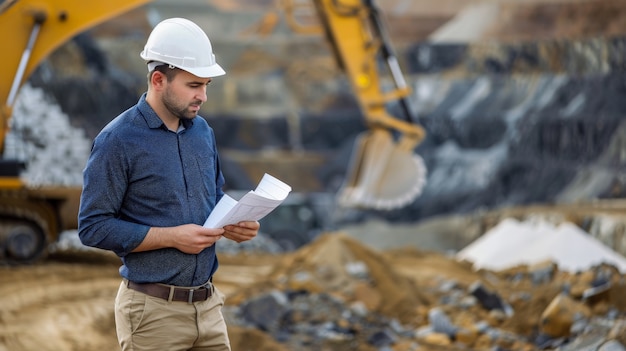 Free photo portrait of engineers during work hours on the job site