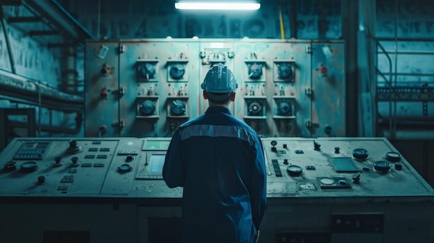 Free photo portrait of engineers during work hours on the job site