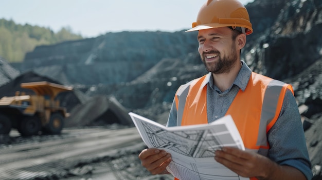 Portrait of engineers during work hours on the job site