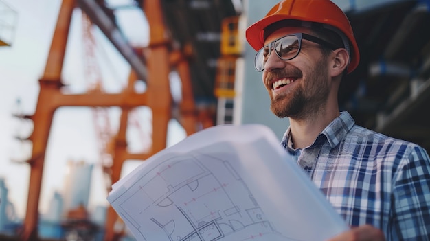 Portrait of engineers during work hours on the job site