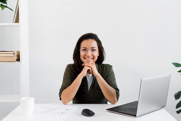 Portrait female at office