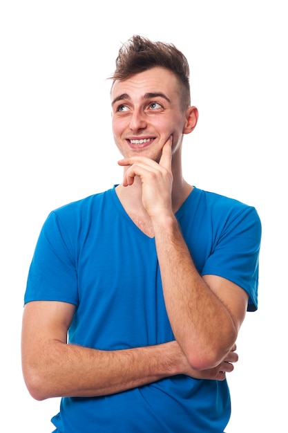 Portrait of handsome smiling man