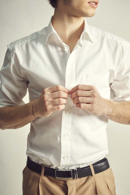 Free photo portrait of an handsome young man