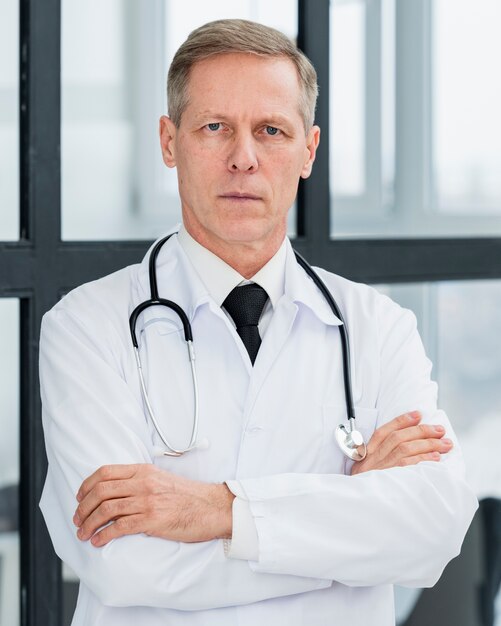 Portrait male doctor