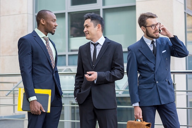 Portrait of multi ethnic business team