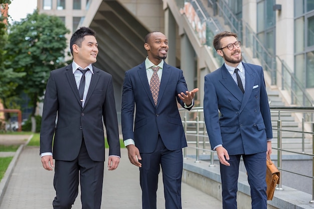 Portrait of multi ethnic business team