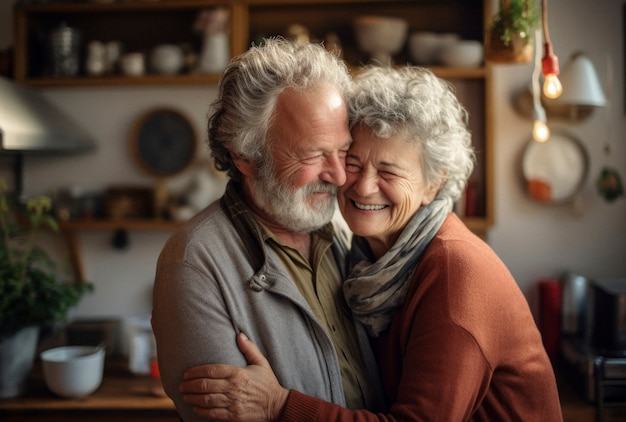 Portrait of people hugging each other in honor of hugging day celebration