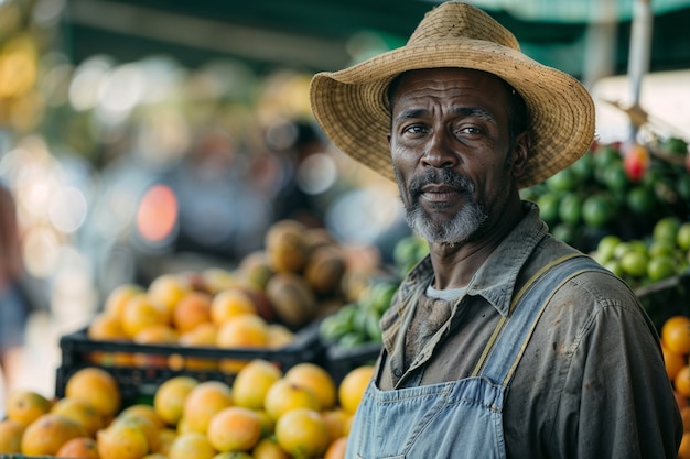 Portrait of person owning and managing their own business