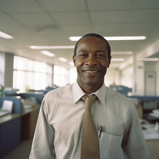 Portrait of professional and elegant businessman