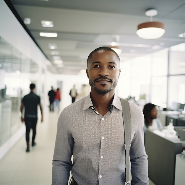 Portrait of professional and elegant businessman