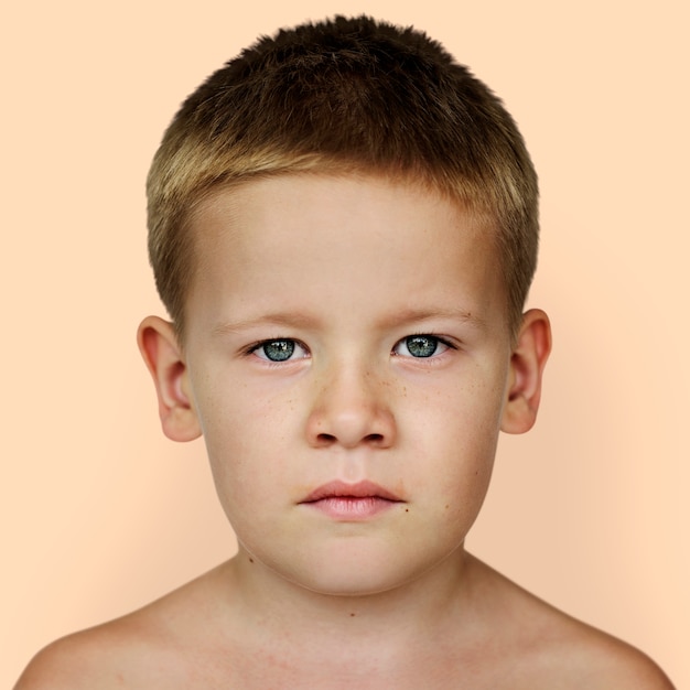 Free Photo portrait of a russian boy