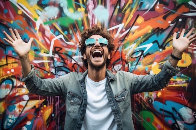 Free Photo portrait of smiley man